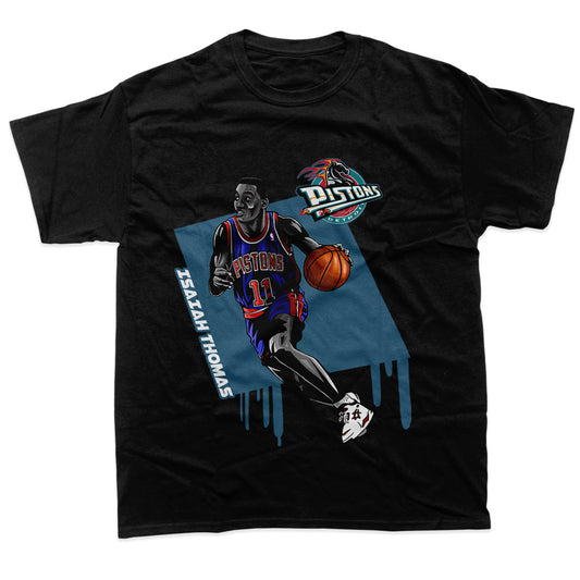 Isiah Thomas Classic Pistons T-Shirt