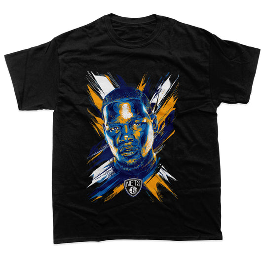 Kevin Durant Nets 8 Head art T-Shirt