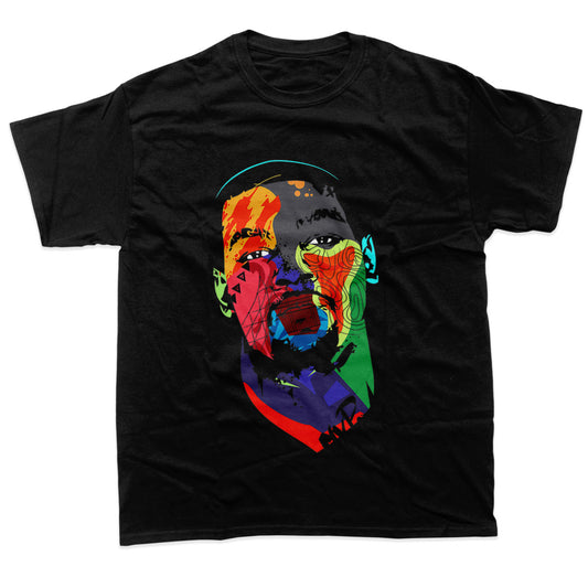 Kevin Durant Colorful Head Art T-Shirt
