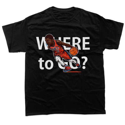 Kevin Durant Where to go? T-Shirt